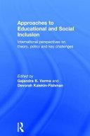 Approaches to Educational and Social Inclusion By: Eur:48,76 Ден2:1999