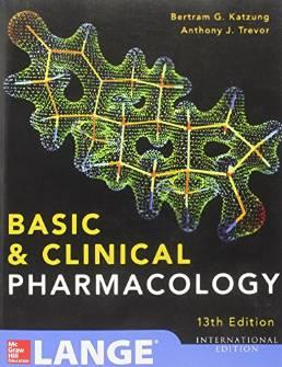 BASIC AND CLINICAL PHARMACOLOGY (Int'l Ed) By:Katzung Eur:47,14 Ден1:3899