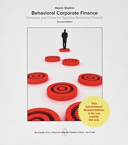 Behavioral Corporate Finance By:Shefrin, Hersh Eur:21,12 Ден1:3199