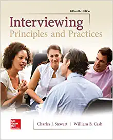 Interviewing: Principles and Practices By:Stewart Eur:299.17 Ден2:3199