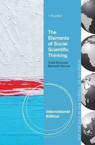 The Elements of Social Scientific Thinking, International Edition By:Donovan, Todd Eur:45,51  Ден3:2799