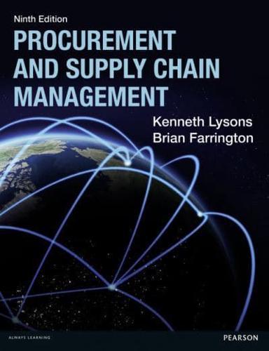 Procurement and Supply Chain Management By:Farrington, Brian Eur:86.16  Ден3:5299
