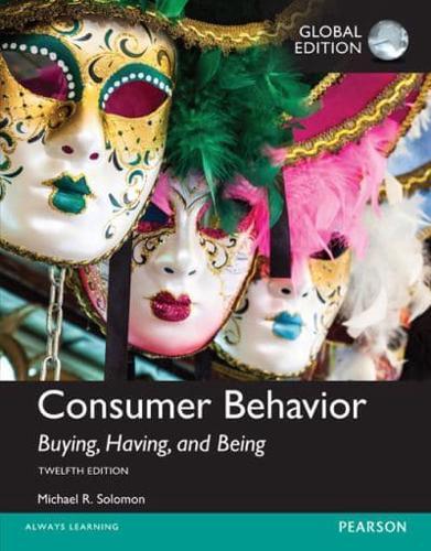 Consumer Behavior By:Solomon, Michael R. Eur:16.24 Ден1:1299
