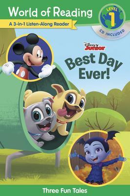 Disney Jr.'s Best Day Ever! : 3-In-1 Listen-Along Reader By:Books, Disney Eur:8,11 Ден2:499