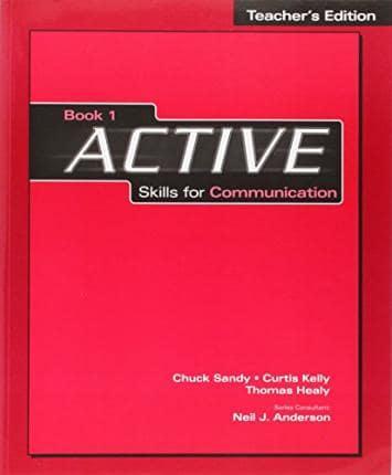 Active Skills for Communication. Teacher's Edition 1 By:Healy, Thomas Eur:19,50 Ден2:2799