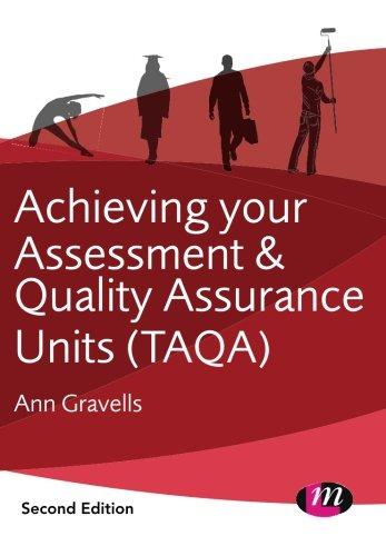 Achieving your Assessment and Quality Assurance Units (TAQA) By:Gravells, Ann Eur:30,88 Ден1:1599