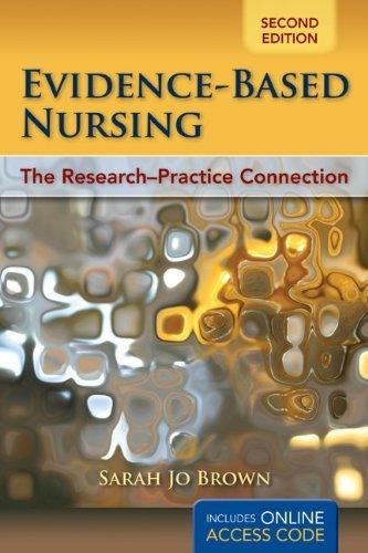 Evidence-Based Nursing By:Brown, Sarah Jo Eur:8,11 Ден1:1999