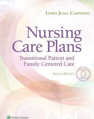 Nursing Care Plans : Transitional Patient & Family Centered Care By:Carpenito, Lynda J Eur:113.80  Ден3:6999