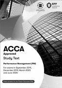 ACCA Performance Management By:(Firm), BPP Learning Media Eur:69.90 Ден2:1099