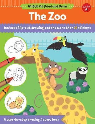 Watch Me Read and Draw: The Zoo : A step-by-step drawing & story book By:Chagollan, Samantha Eur:8,11 Ден2:499