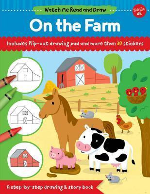 Watch Me Read and Draw: On the Farm : A step-by-step drawing & story book - Includes flip-out drawing pad and more than 30 stickers By:Chagollan, Samantha Eur:16.24 Ден2:499