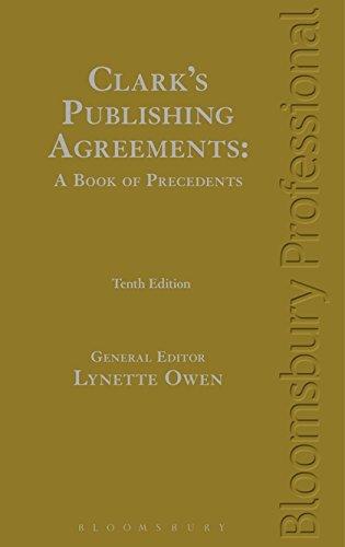 Clark's Publishing Agreements: A Book of Precedents By:Owen, Lynette Eur:24.37 Ден2:10199