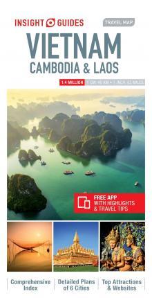 Insight Guides Travel Map Vietnam, Cambodia & Laos (Insight Maps) By:Guides, Insight Eur:22,75 Ден2:499