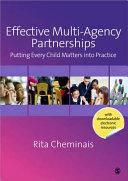 Effective Multi-Agency Partnerships By:Cheminais, Rita Eur:4.86 Ден1:2999