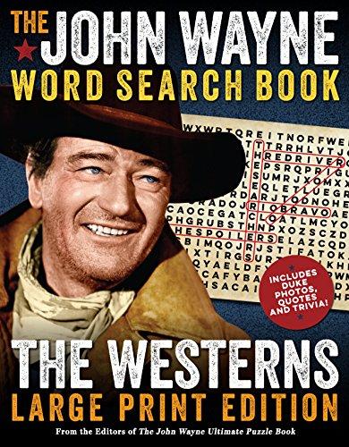 The John Wayne Large Print Word Search Book - the Westerns By:Magazine, Editors Of The Official John Wayne Eur:14,62 Ден2:899