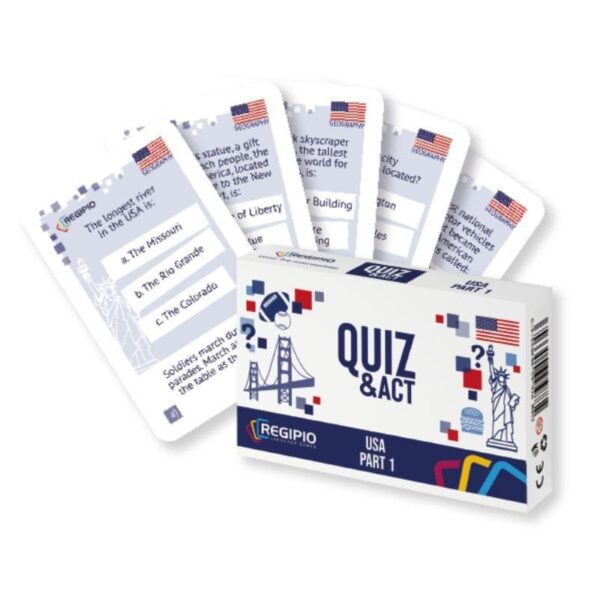 Quiz & Act. USA. Part 1 By:Zbiorowa, Praca Eur:14,62 Ден2:1199