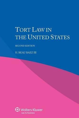 Tort Law in the United States By:III, Beau Baez Eur:27,63 Ден2:5099